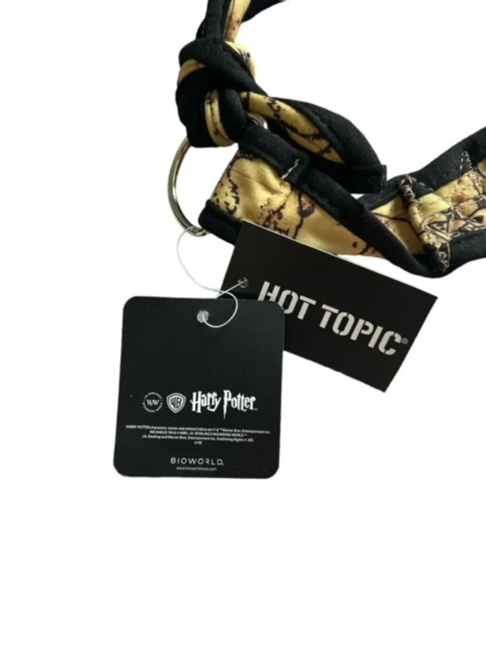 Harry Potter Hot Topic The Marauder's Map Wizard Hobo Tote Bag Purse